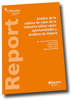 Informe de Orkestra-Instituto Vasco de Competitividad: Análisis de la cadena de valor de la industria eólica vasca: oportunidades y ámbitos de mejora