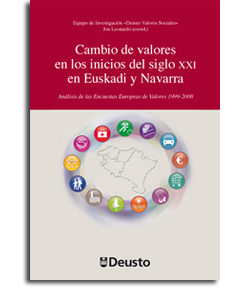 La Universidad de Deusto publica Cambio de Valores en los inicios del Siglo XXI en Euskadi y Navarra