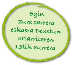 Solicita tu admisión den Deusto a partir del 13 de enero